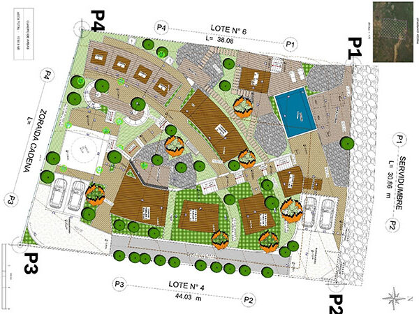PROYECTO DE DISEÑO URBANÍSTICO HOTELERO - MESA DE LOS SANTOS - SANTANDER